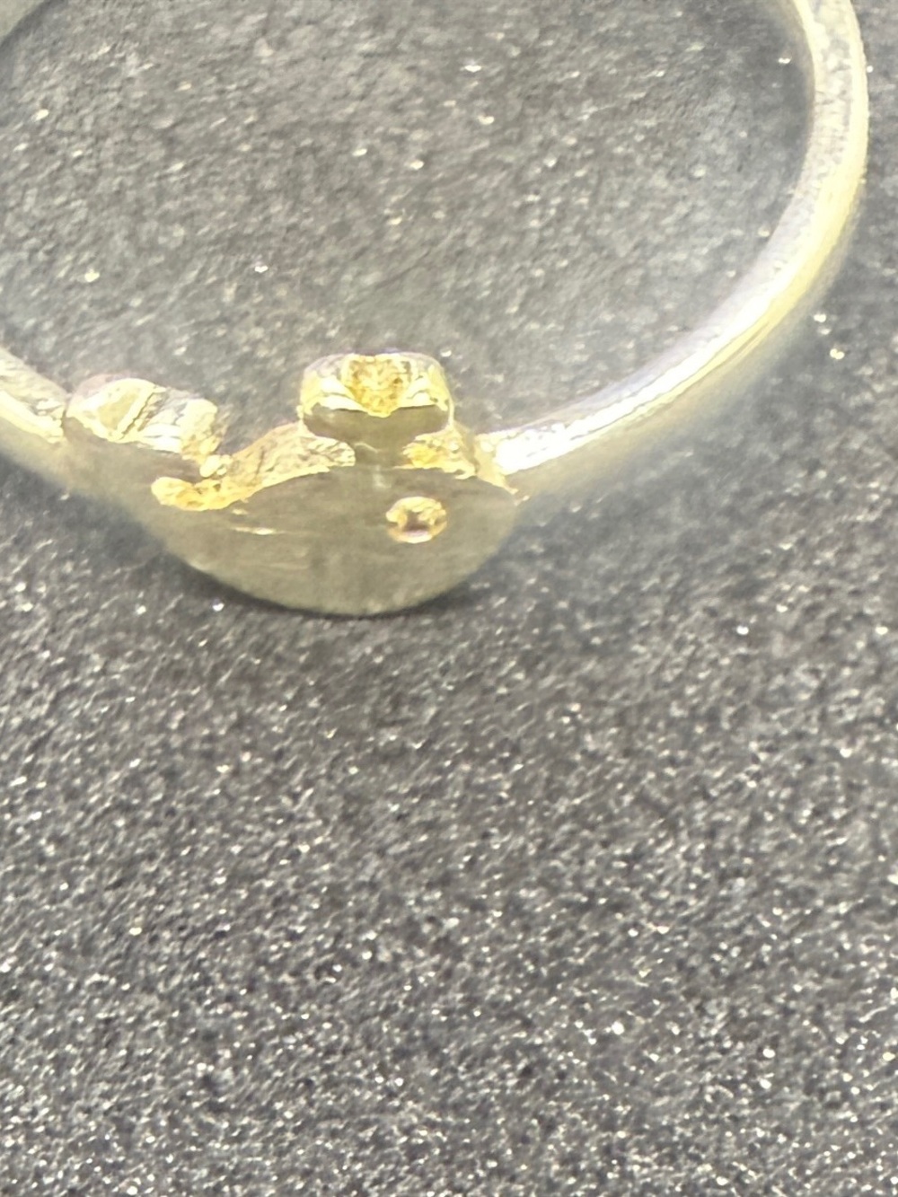 Delicate sterling silver whale Women’s Ring